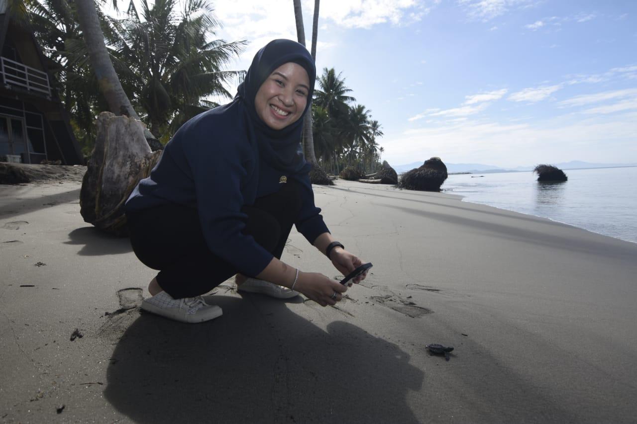 Ratih Megasari Singkarru Bakal Ajak Kemenparekeraf Sukseskan Festival Penyu di Polman