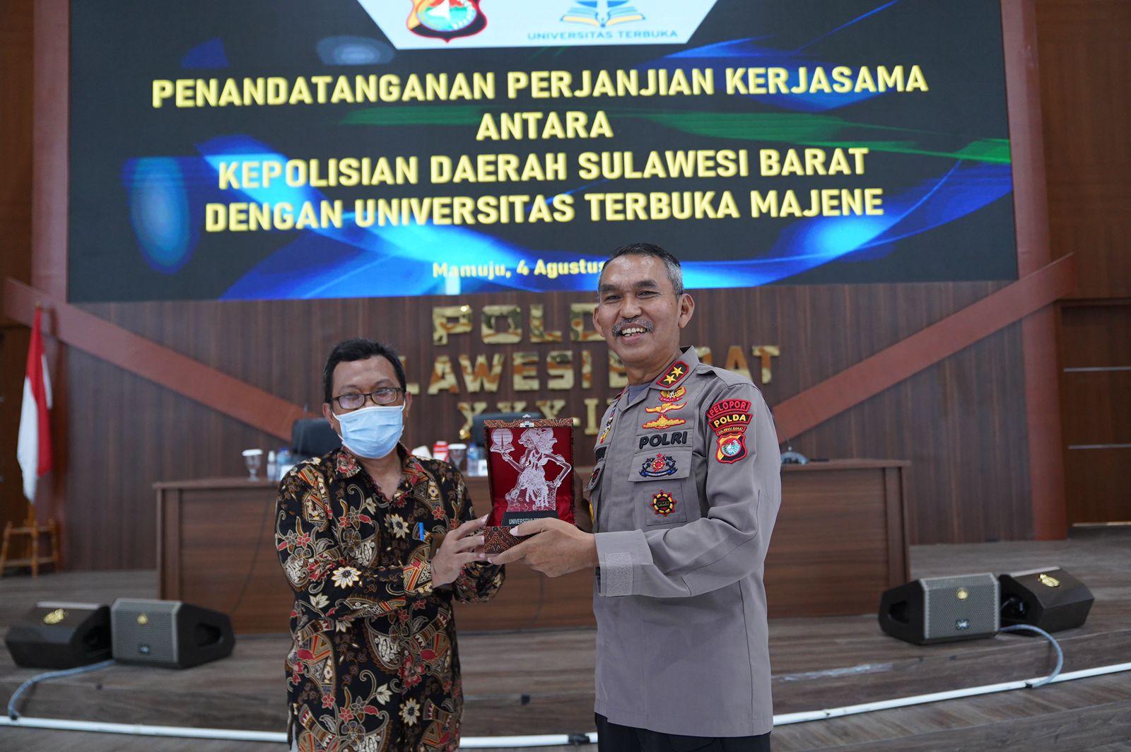 Upgrade SDM Polri, Polda Sulbar Gandeng Unika Majene