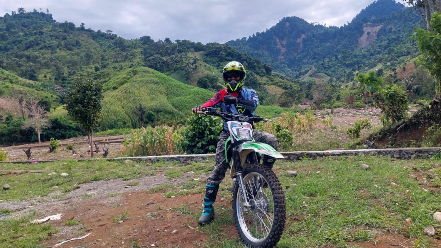 Cerita Kakanwil Kemenkumham Sulbar Kunjungi Pedalaman di Mamuju dengan Motor Trail