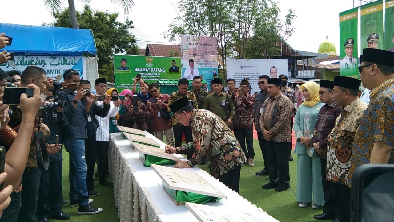 Kementerian Agama Tetapkan Enam Desa di Sulbar sebagai Kampung Zakat